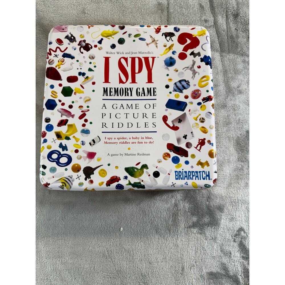 Briarpatch I spy memory game of picture riddles 1-6 players